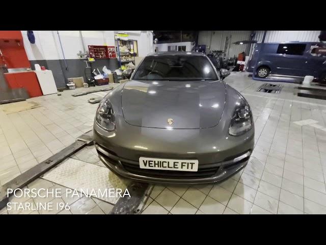 Porsche Panamera StarLine i96 canbus immobiliser fitted Midlands