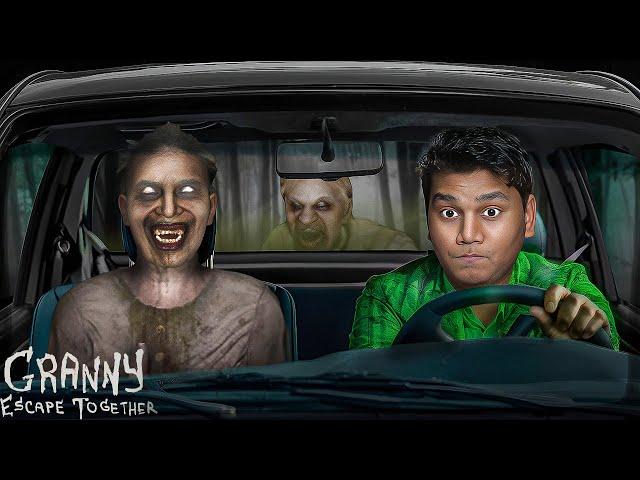 Nayi Dadi Ki Car Leke Bhag Gaya | Granny Escape Together