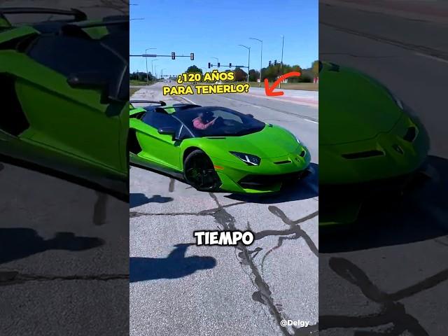 ¿TENDRÉ un Lamborghini en 100 AÑOS?  #shorts #Delgy