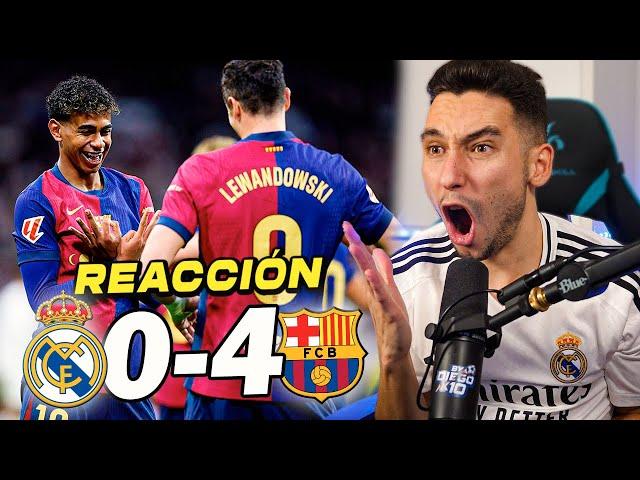 REACCIONES DE UN HINCHA al Real Madrid vs Barcelona 0-4 *QUE HUMILLACIÓN* | ByDiegoX10