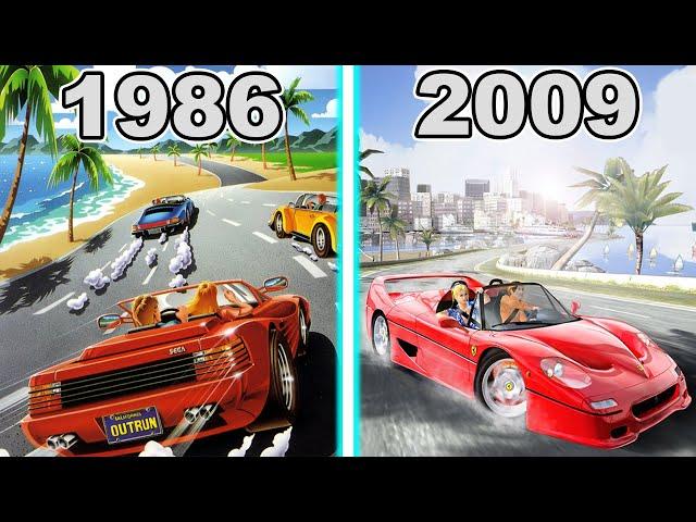 OutRun Game Evolution (1986 - 2009)