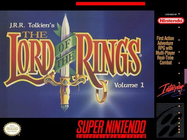 Is J.R.R. Tolkien's Lord of the Rings, Vol. 1 Worth Playing Today? - SNESdrunk