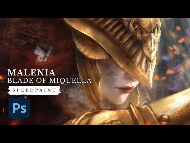 Malenia Blade of Miquella【Speed Painting】