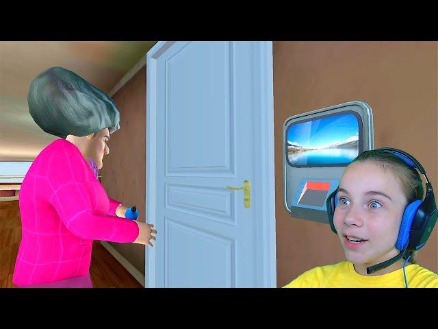 СЕКРЕТНАЯ КОМНАТА Мисс Ти Злая Учительница Scary Teacher 3D