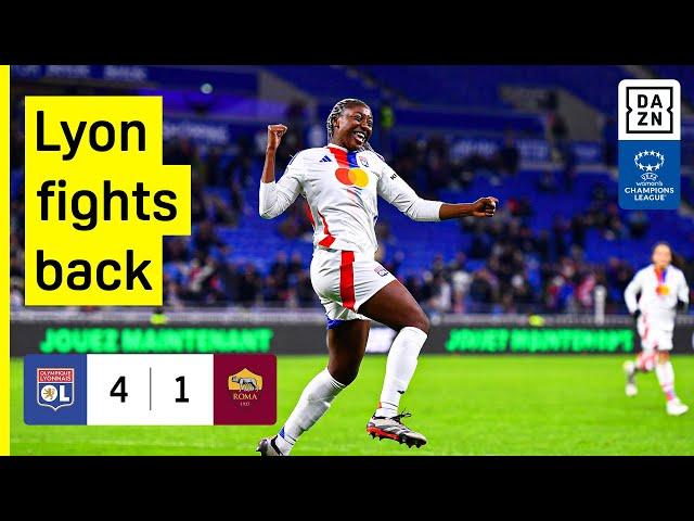 HIGHLIGHTS | Olympique Lyonnais vs. AS Roma - UEFA Women's Champions League 24-25