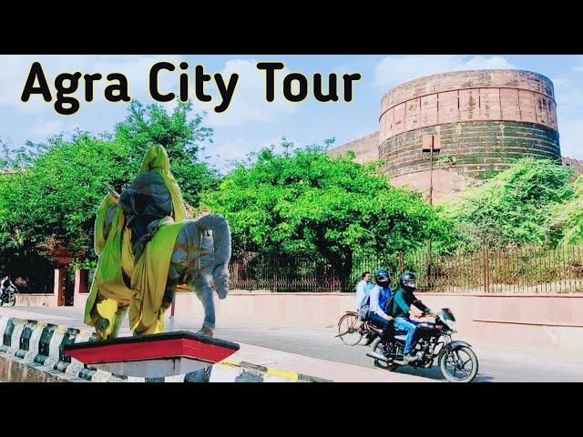 आगरा शहर । Agra Ride | Agra City's Ride | Agra fort vlog