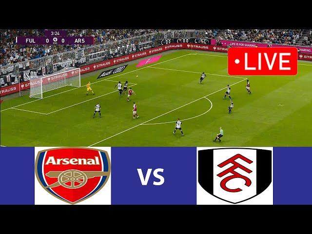 LIVE: Arsenal vs Fulham | Premier League I Arsenal Football Live Match Today Pes21