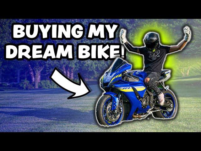 I BOUGHT MY DREAM BIKE!! - 2021 Yamaha R1