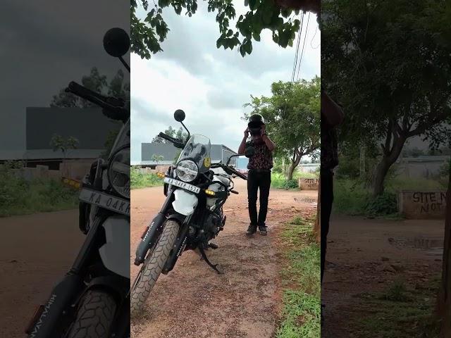 All new Royal Enfield Himalayan 450 -  Kamet White