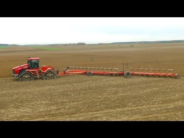 Orka największym pługiem świata! [Case Quadtrac] PLOWING WITH THE LARGEST PLOW IN THE WORLD