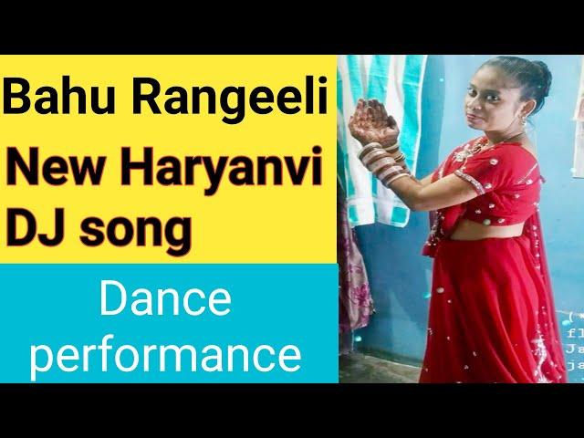 Bahu Rangeeli, Ruchika jangid, Gori Nagori ,New Haryanvi DJ song , Dance performance sapna Mathur