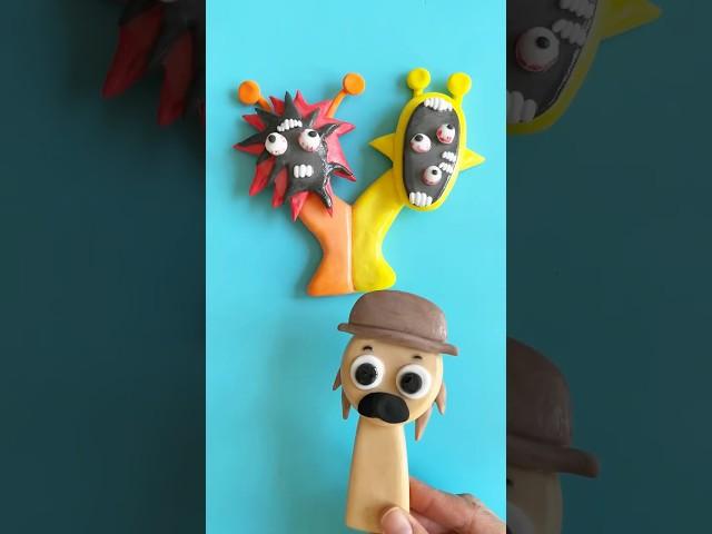 Making Incredibox Sprunki Clay | Guess the color of the Sprunki : Tunner , Simon & Oren SYMBIOSIS