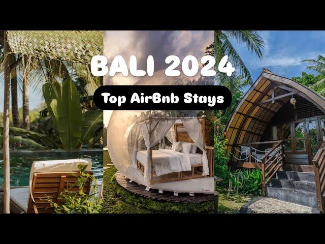 Where to STAY in Bali 2024 |  Best Value AirBnb's | Honeymoon edition