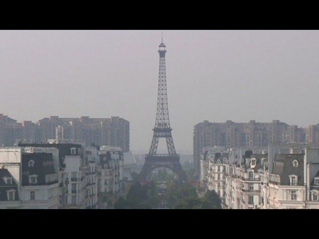 Little Paris recreated in China