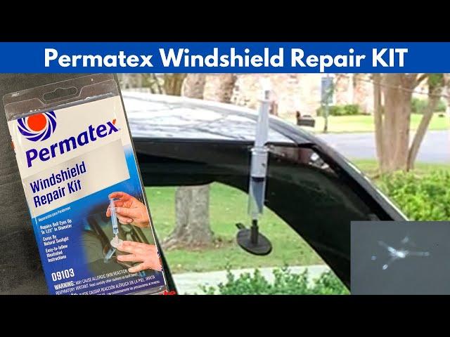 How to use the Permatex Windshield Repair Kit