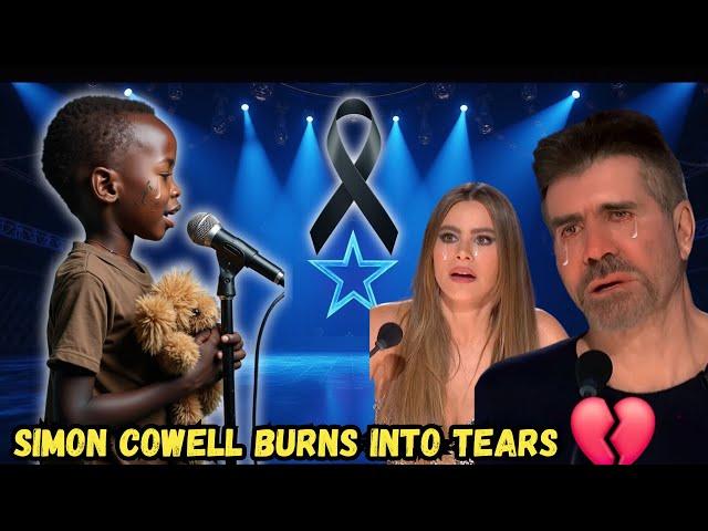 No one could hold back tears boy shakes up Got Talent  2024 WITH song to his mother lost in a boat