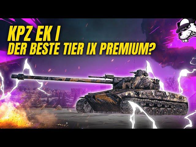 KPZ EK I - Der beste Tier IX Premium ? Diese Kanone ist ein Traum! [WoT - Gameplay - DE]