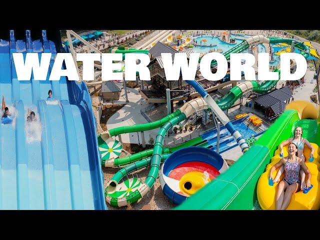 Water World Waterpark ALL WATERSLIDES POV, Denver, Colorado