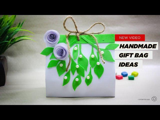 How to make a Paper Gift Bag | Gift Bag Ideas | DIY Paper Crafts