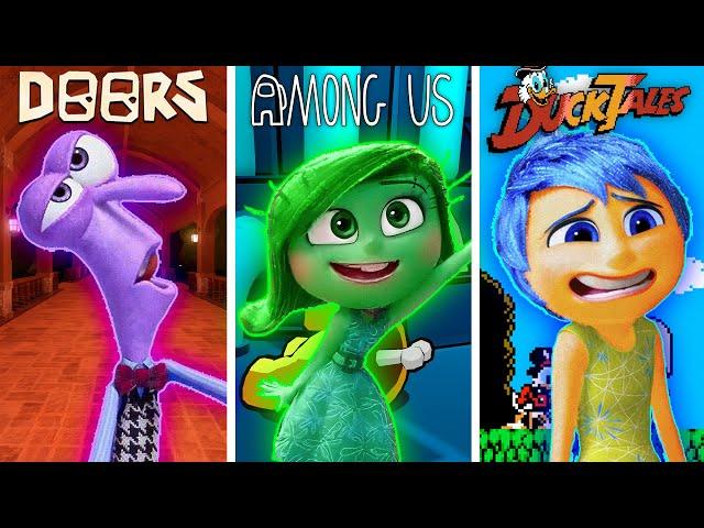 Inside Out 2 but in Different Games