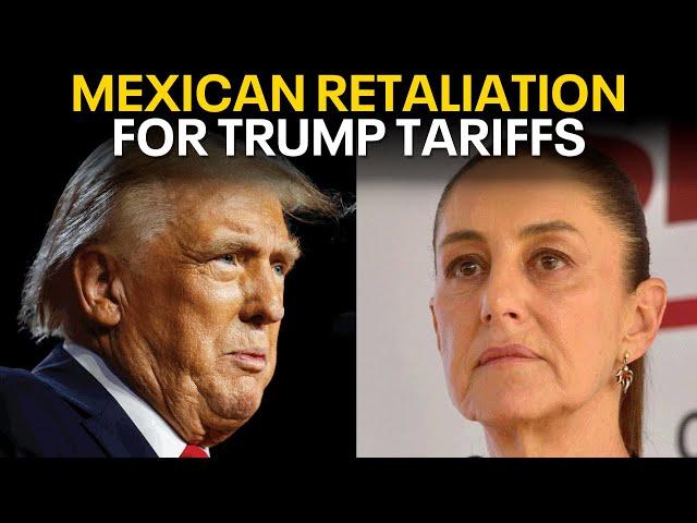 Mexican president promises retaliatory tariffs in US if Trump plan goes in effect