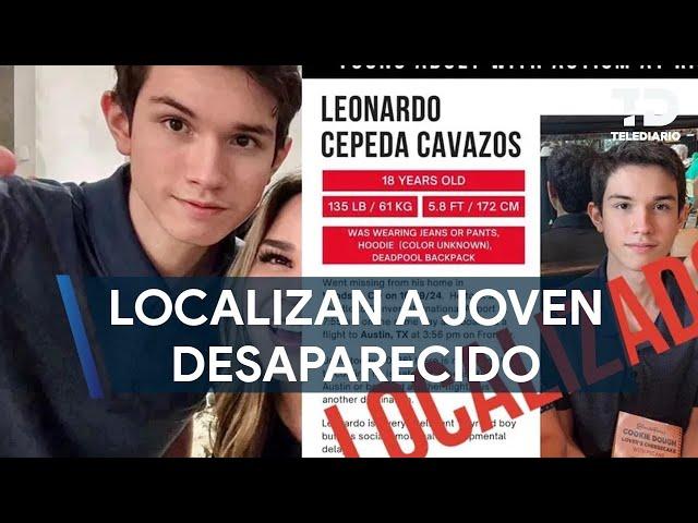 Encuentran a joven autista que desapareció en Estados Unidos