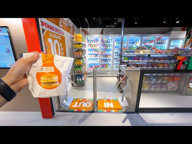 Shopping at the World’s Most Advanced 7-Eleven Convenience Store