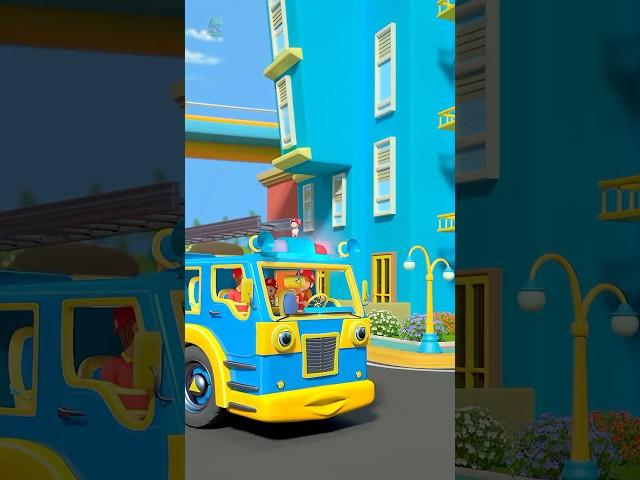 Wheels on the Firetruck #explore #cartoon #kids #viral #trending #ytkids #youtube