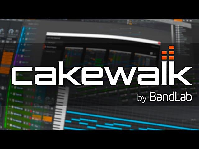 CAKEWALK TUTORIAL - CAKEWALK BY BANDLAB FOR BEGINNERS - FREE DAW