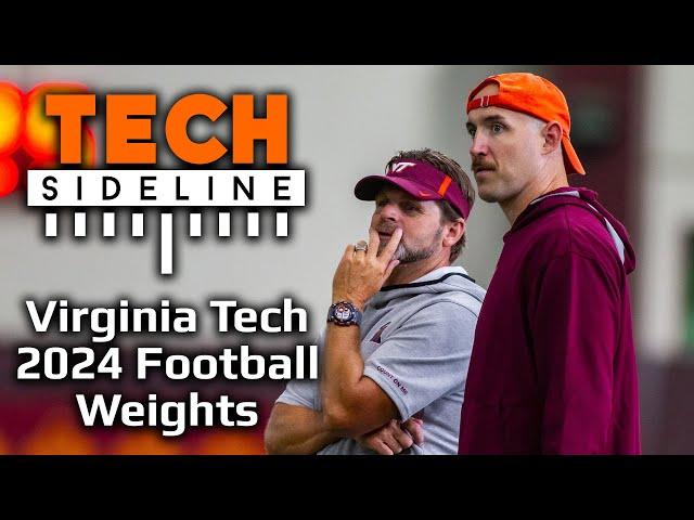 2024 Hokies Football Players' Weights Update