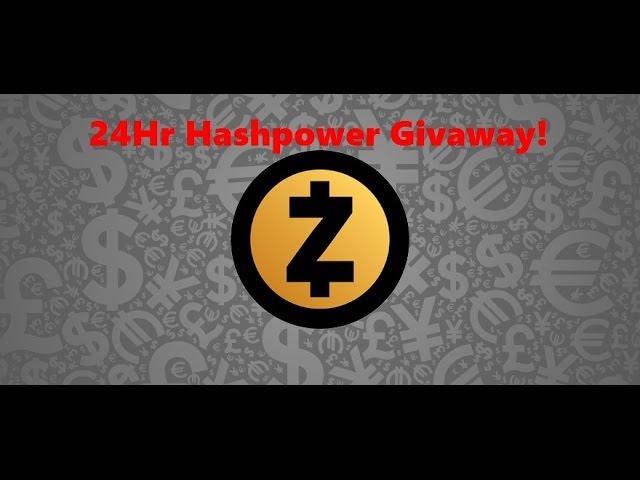 FREE 24Hr Zcash hashpower give a way!