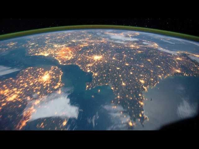 The View from Space - Earth's Countries and Coastlines