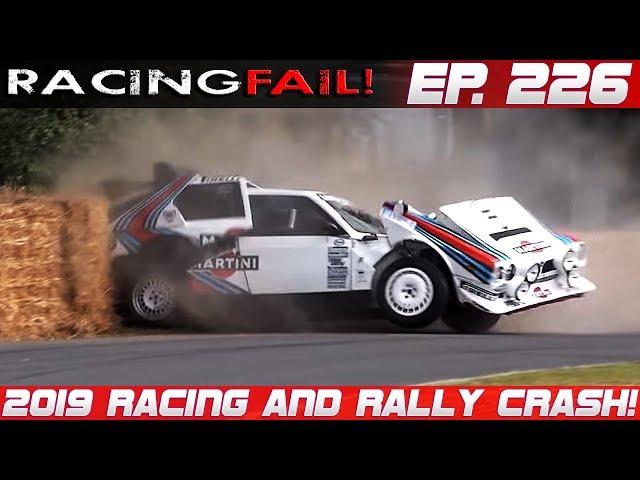 Racing and Rally Crash Compilation 2019 Week 226