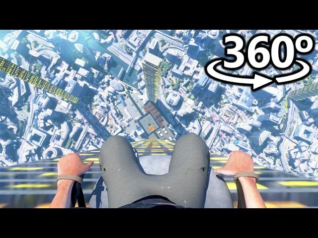 FALLING FROM BUILDING in 360° | VR / 4K 