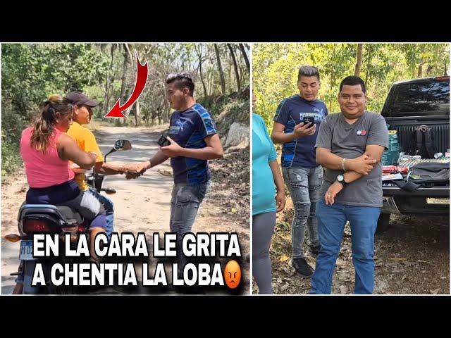 En pleno video llegó Chentia la Lola en la cara le grita que es una gran miona