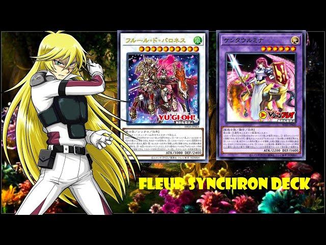 (YGOPRO)Fleur Synchron deck, Sherry LeBlanc,yugioh 5ds,Chevalier de Fleur