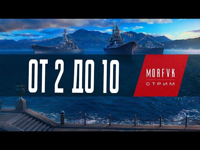 World of warships // От 2 до 10.Эсминцы Японии! Ветка на Shimakaze!