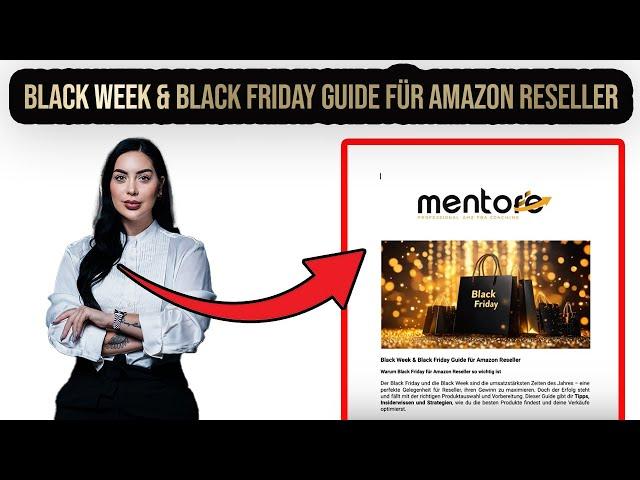 Black Week & Black Friday Guide für Amazon Reseller [ BLUEPRINT ]