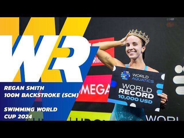  Regan Smith Does It AGAIN!  NEW WORLD RECORD  in the Women's 100m Backstroke 