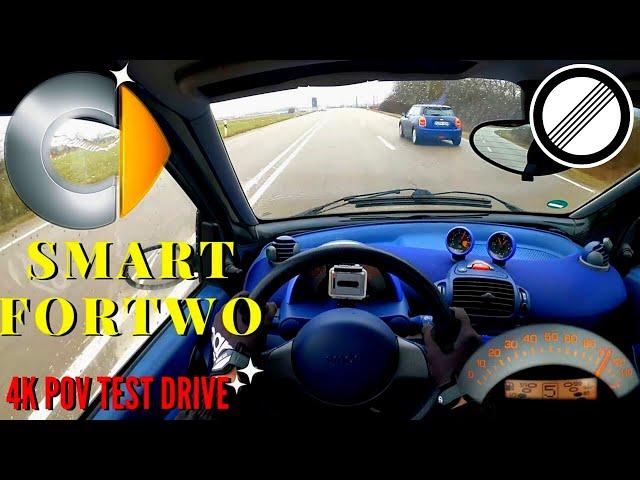 Smart Fortwo Acceleration & Top Speed POV Test Drive