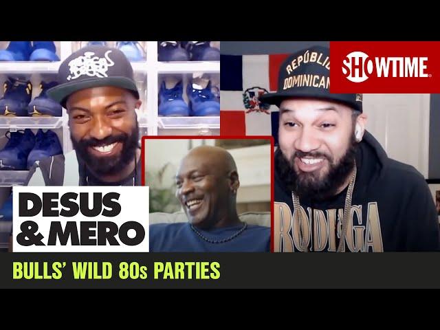 Michael Jordan Cracks Up Over 'Bulls Traveling Cocaine Circus' | DESUS & MERO | SHOWTIME