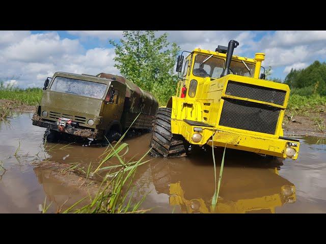 Бездорожье ломает КАМАЗ, а КИРОВЦА нет! ... Сравнительный тест 4х4