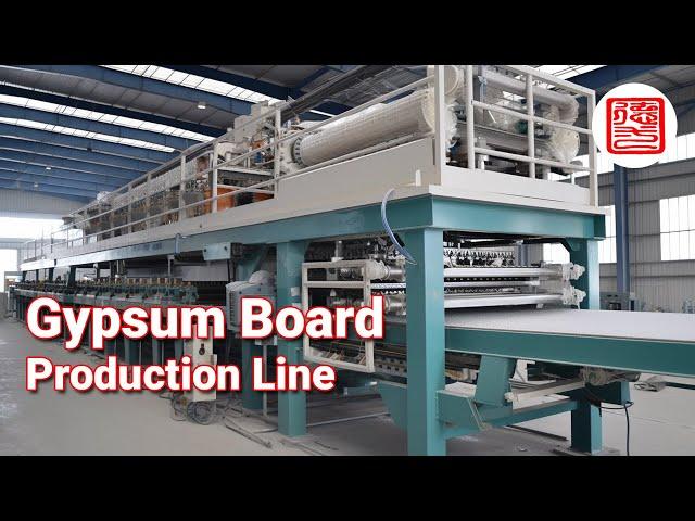 Efficient Gypsum Board Manufacturing: Machines and Production Line Explained | Gypsum board |