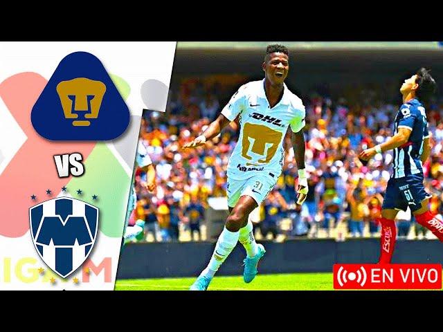 Pumas UNAM 3-5 Monterrey - Liga MX