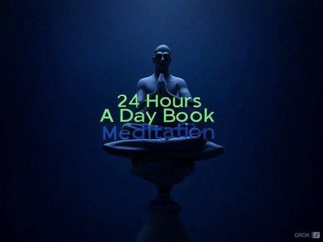 Twenty-Four Hours A Day Book– January 8 - Daily Reading - A.A. - Serenity Prayer & Meditation