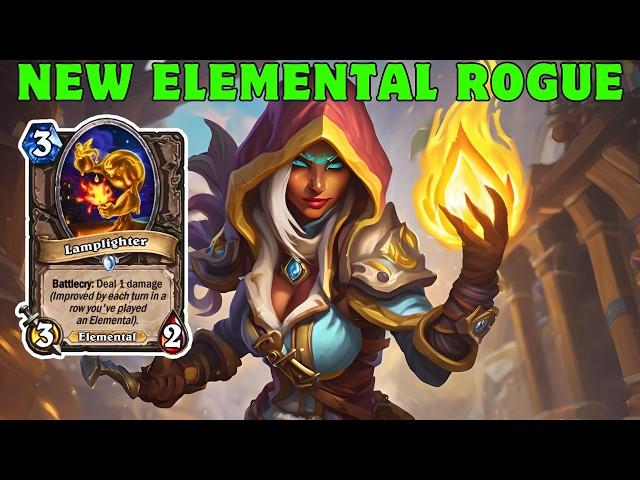 New Elemental Rogue Deck to Climb Fast ► Hearthstone