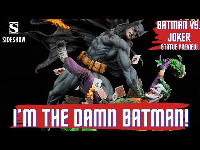Sideshow Statue Collection: Batman Vs.The Joker! #xmen97 #avengers #xmen #marvellegends #dccomics