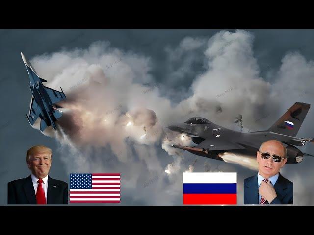 World shocked! Russian MiG-29 SM pilots brutally shoot down 8 US fighter jets