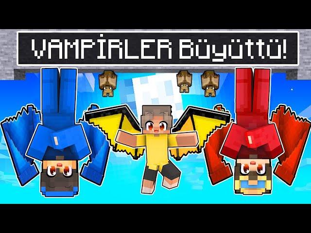 VAMPİRLER Tarafından Büyütüldüm!🩸- Minecraft