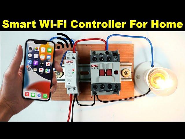 Turn ON & OFF any Electrical Appliances/Device by Mobile | Wi-Fi Controller  @TheElectricalGuy